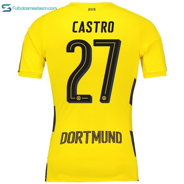 Camiseta Borussia Dortmund 1ª Castro 2017/18